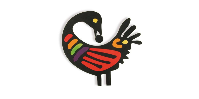 Símbolo africano, Sankofa representa a sabedoria para aprender com o passado - Foto: Reprodução/ND