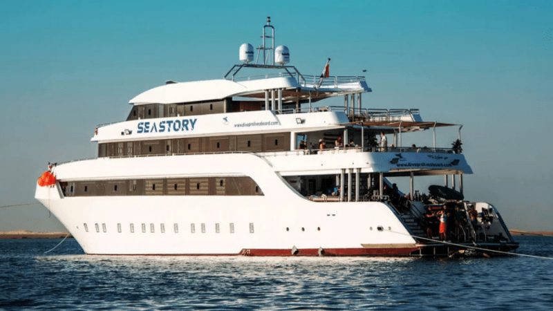 Sea Story, embarcação que afundou no Egito