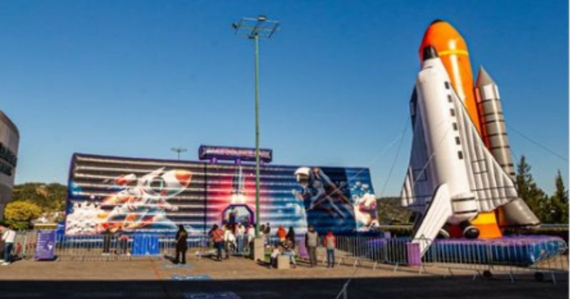 Maior parque inflável com temática da NASA no Brasil chega ao Nações Shopping neste fim de semana