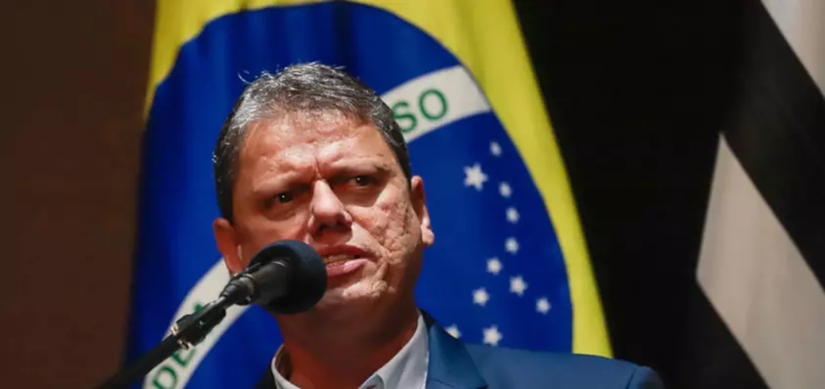 Tarcísio de Freitas (Republicanos-SP) é um dos nomes cotados para ser o representante da direita nas eleições presidenciais em 2026 - Governo de SP/Reprodução/ND