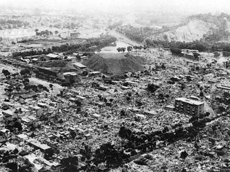 Shaanxi, na China, que teve o dia mais mortal da história