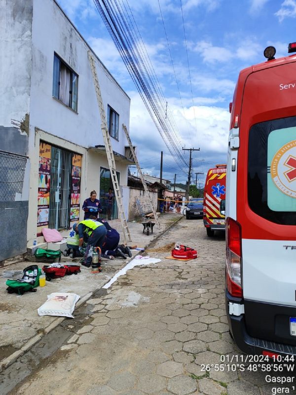 Trabalhador morre em Gaspar