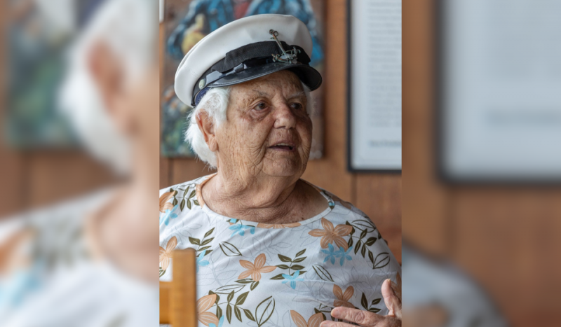 Dona Zenaide preserva na memória os detalhes do dia do naufrágio no Pântano do Sul