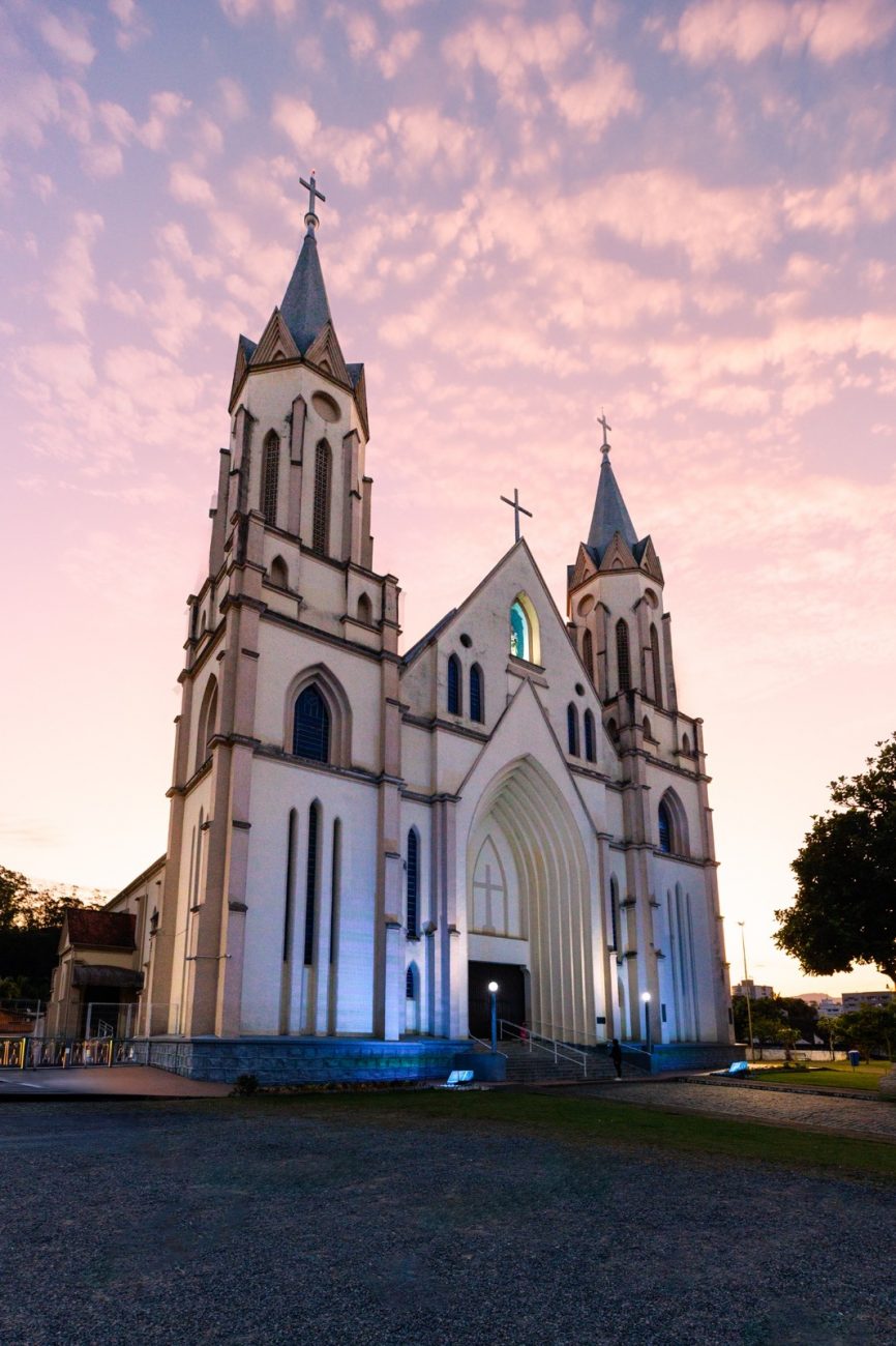 Igreja Matriz Santa Ines - Fernando Zequinão/Reprodução ND