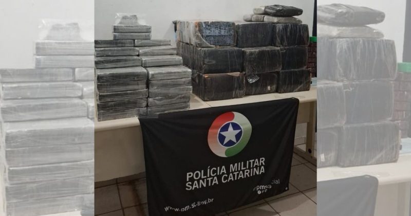 Adolescente de 16 anos é flagrado dirigindo carro com 200 kg de maconha em SC