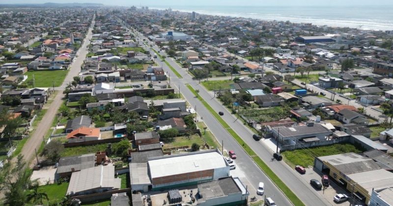 Imagem áerea de Balneário Arroio do Silva 