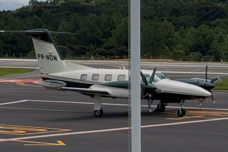 Avião que caiu em Gramado 