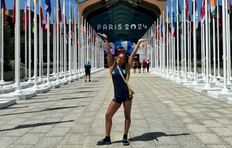 Rebeca Andrade foi ouro nas Olimpíadas de Paris 2024