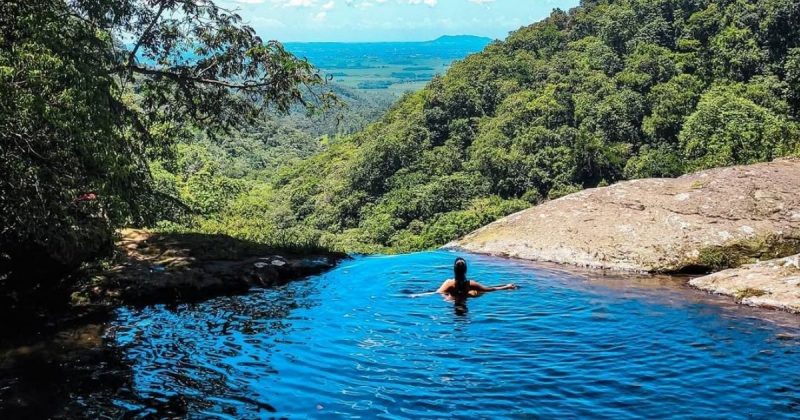 Cachoeira do Cantão, em Nova Veneza