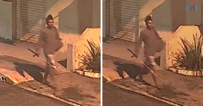 fotomontagem para identificar suspeito de assassinato