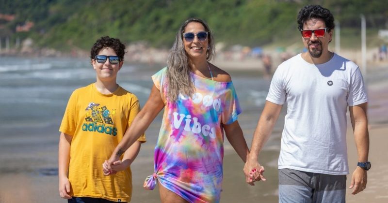 Carlos Ribeiro e família irão passar o Ano-Novo em Florianópolis