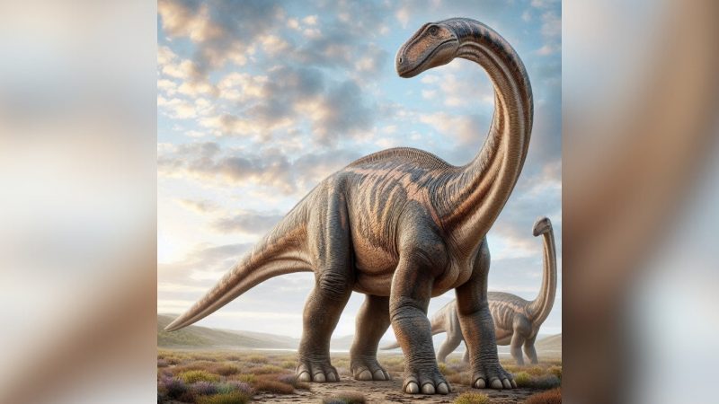 Nova espécie de dinossauro de pescoço longo e que viveu há 75 milhões de anos é encontrado