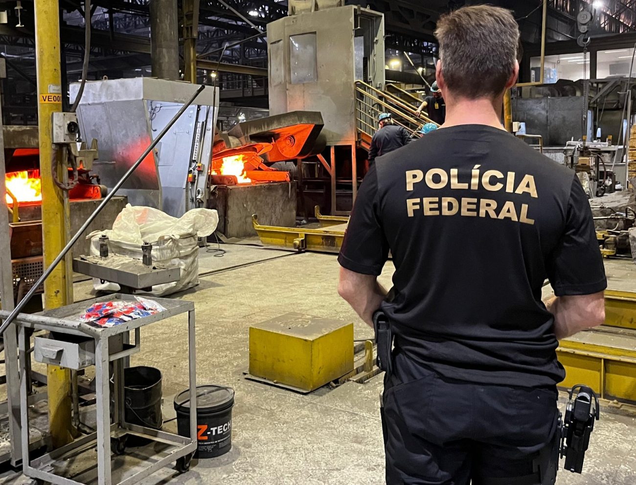 Em usina de Joinville, PF incinera 2,5 toneladas de cocaína - PF/ND