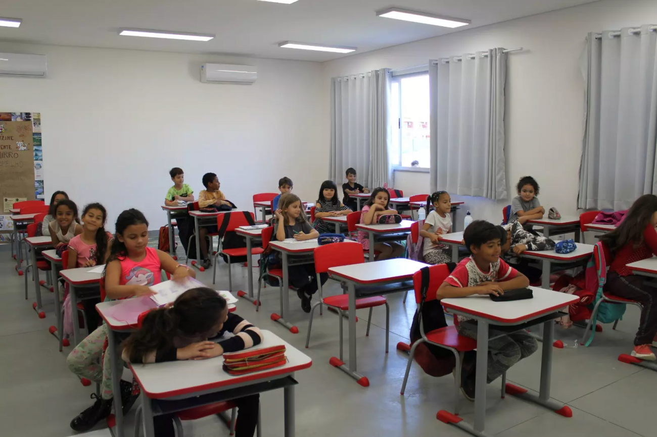 Alunos da rede pública de Florianópolis