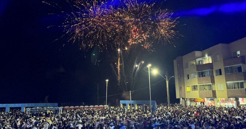 Festa de fim de ano em Balneário Arroio do Silva