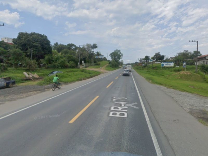 A imagem mostra o km 59 da rodovia.