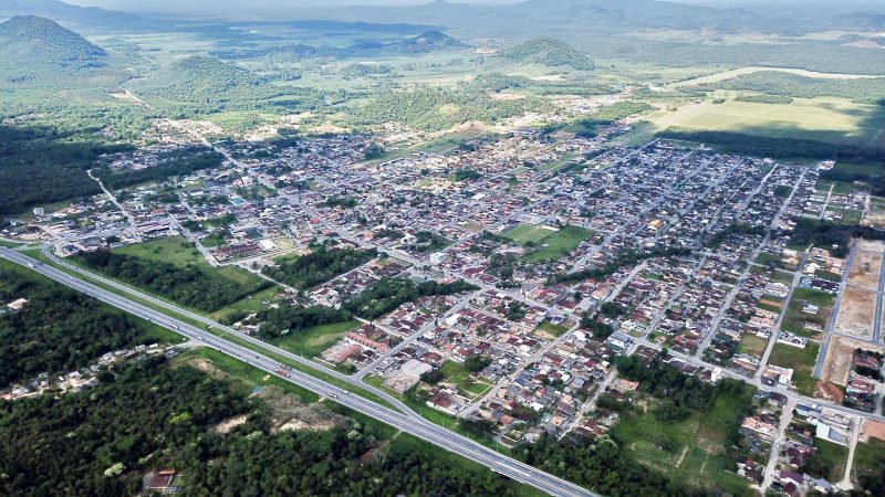 Foto da cidade de Garuva, avaliada em índice de gestão municipal efetiva