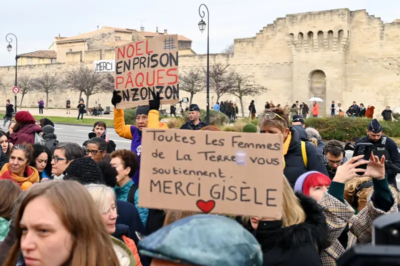 Gisèle Pelicot recebeu apoio da população francesa durante o julgamento