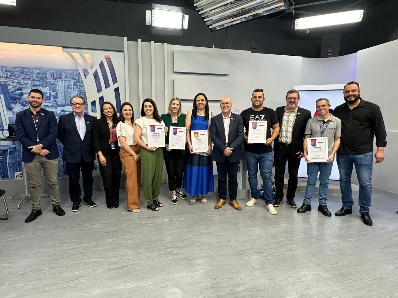 Grupo ND homenageia jubilados de 2024 em Joinville por anos de serviços prestados - Luiz Anacleto/ND