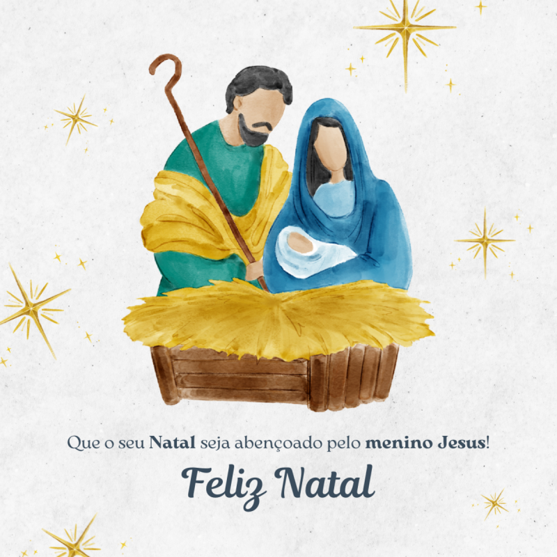 Mensagem de Feliz Natal Jesus