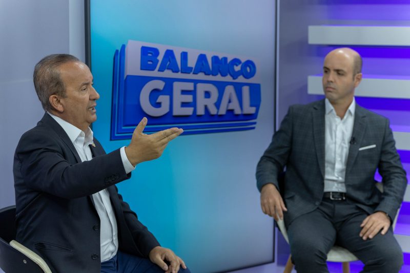 Jorginho Mello concedeu entrevista ao Balanço Geral Florianópolis nessa quinta-feira e falou sobre Bolsonaro para 2026 (19) 