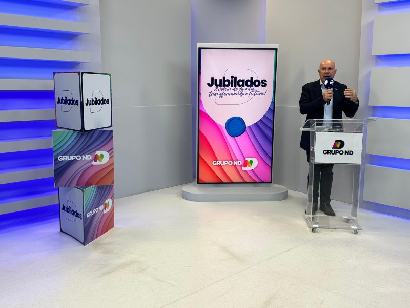 Presidente do Grupo ND durante homenagens aos jubilados 2024