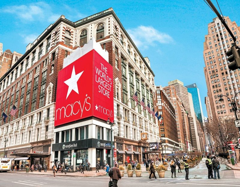 Fachada da Macy's