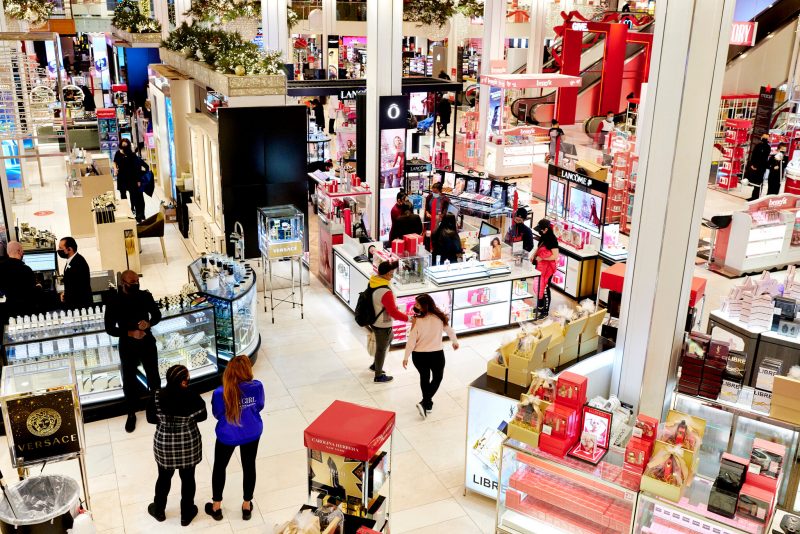 Interior da Macy's