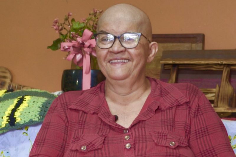 Leda &eacute; m&atilde;e de tr&ecirc;s filhos, av&oacute; de cinco netos e bisav&oacute; de um bisneto. – Foto: Carla Cenci/ND