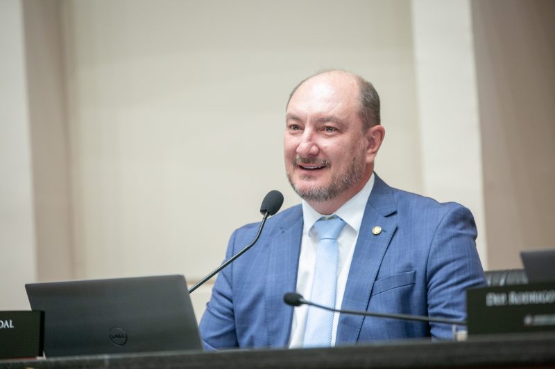 Deputado destacou a economia gerada pela Alesc durante a sua gestão - Foto: Rodolfo Espínola/Agência AL/ND