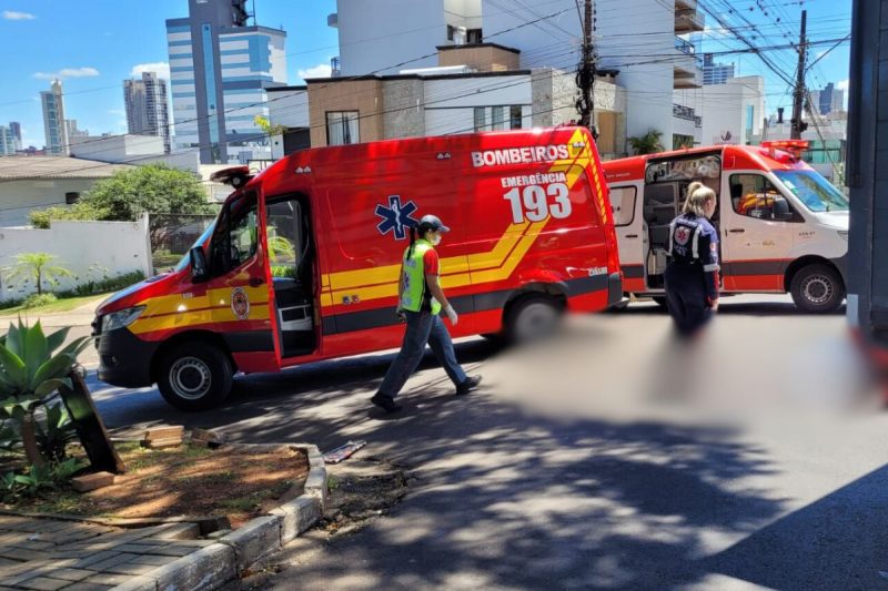 Motociclista morreu no local do acidente em chapecó