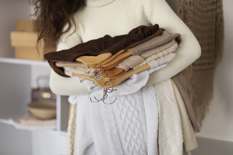 Organizar as roupas antes de dormir
