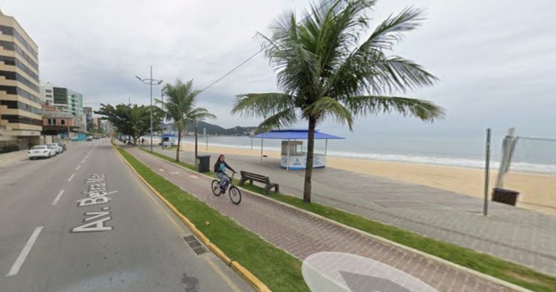 Orla central, ponto de saída do novo circuito de cicloturismo