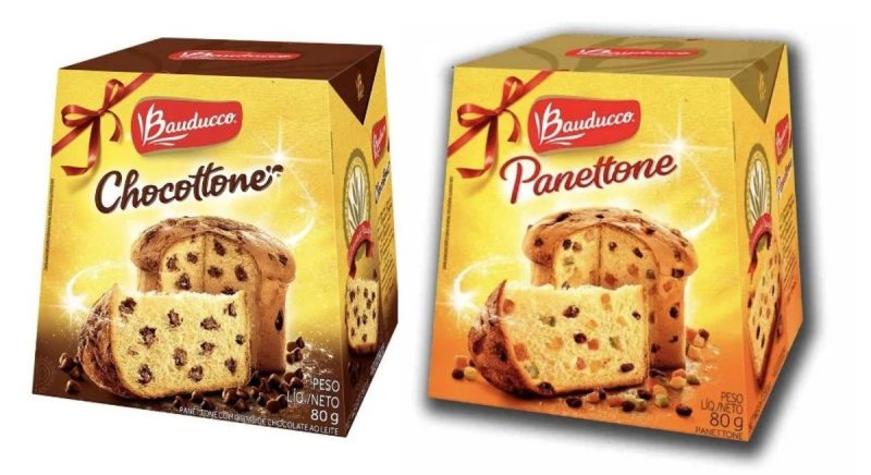 Panetone e chocotone da Bauducco