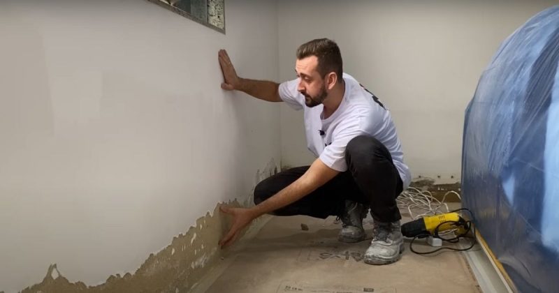 Parede com umidade deve ser tratada corretamente para que o problema não retorne