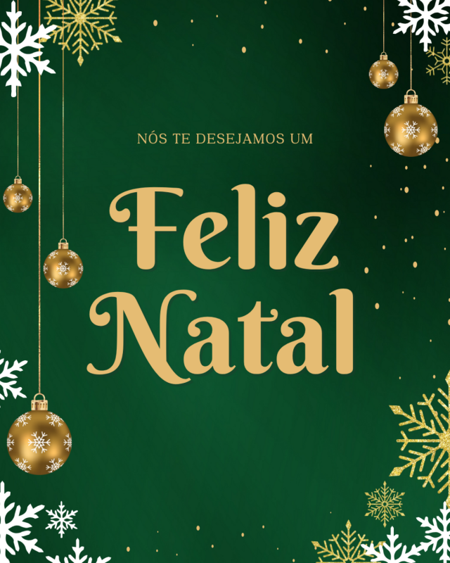 Mensagem de Feliz Natal da família 