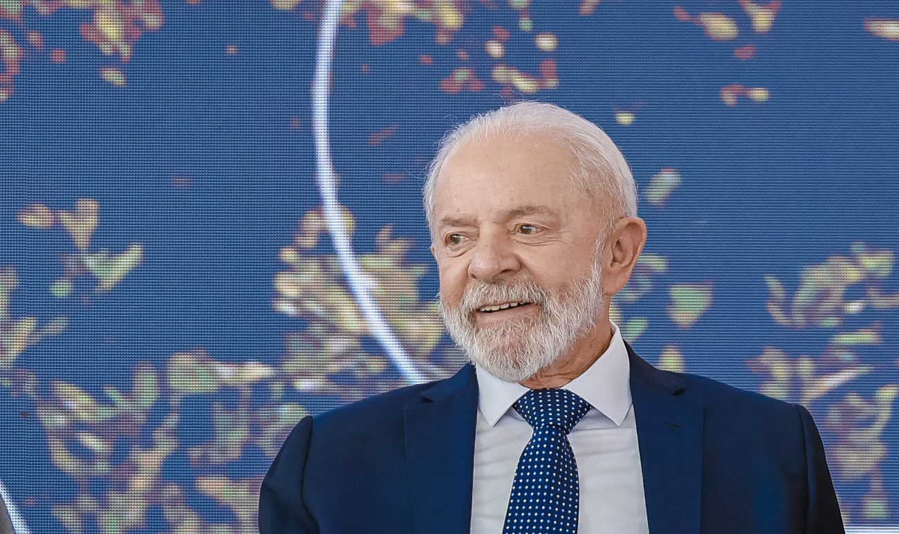 Presidente Lula (PT) durante cerim&ocirc;nia no Pal&aacute;cio do Planalto – Foto: Ricardo Stuckert/Presid&ecirc;ncia da Rep&uacute;blica/ND