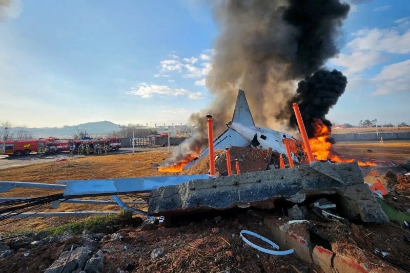 Acidente aéreo na Coreia do Sul resultou na morte de 179 pessoas