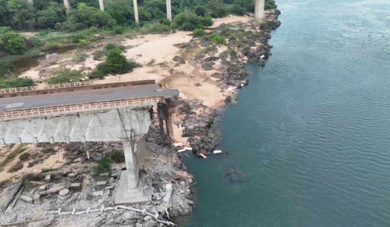 Buscas por vítimas de queda de ponte entre Tocantins e Maranhão chegam ao terceiro dia