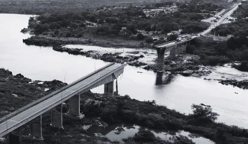 Ponte entre os estados do Tocantins e Maranhão no domingo (22) 