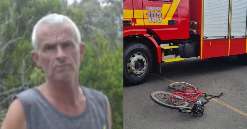 Ciclista que morreu ao colidir contra caminhão em Porto União