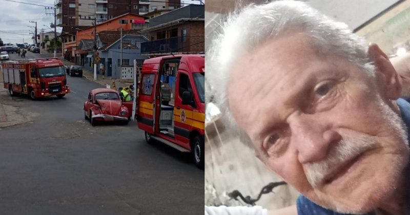 Idoso que morreu dois dias após acidente de trânsito em SC