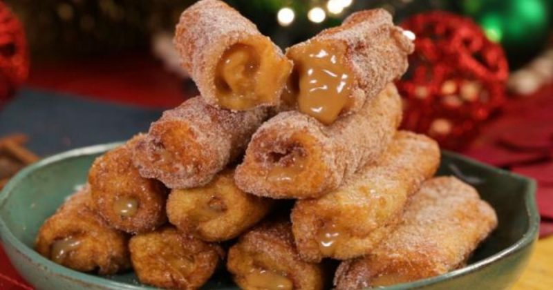 Rabanada de churros é receita criativa para ceia de natal &#8211; Foto: Internet/ Reprodução