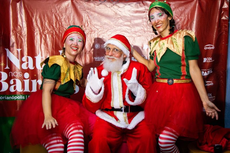 Natal nos Bairros: Florianópolis recebe Papai Noel e programação cultural gratuita