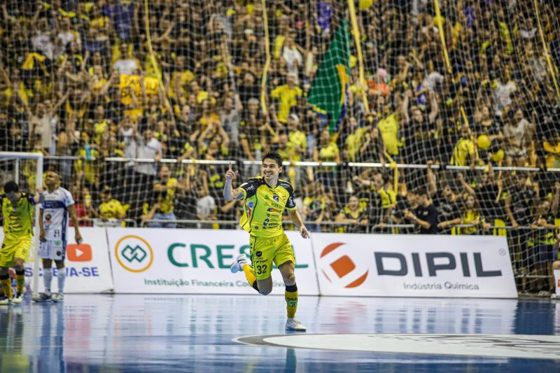 Jaraguá Futsal enfrenta o Joaçaba e empate garante Aurinegro na final do Estadual