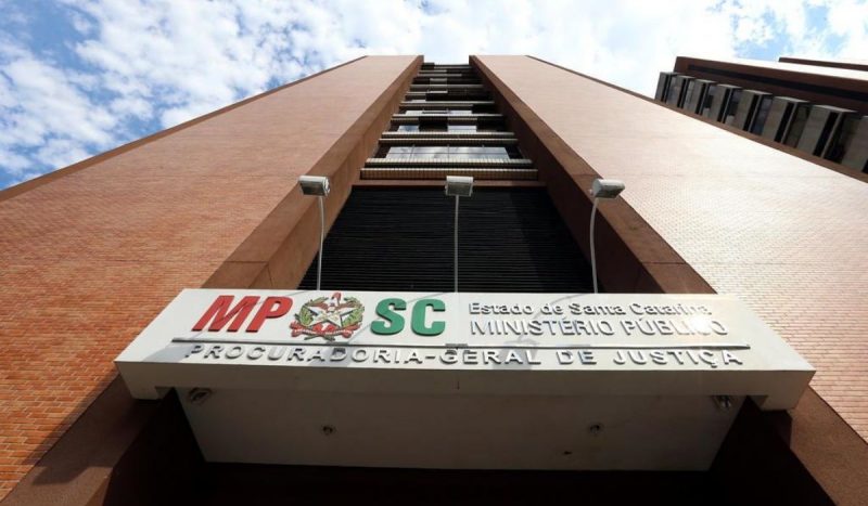 Fachada do prédio do MPSC