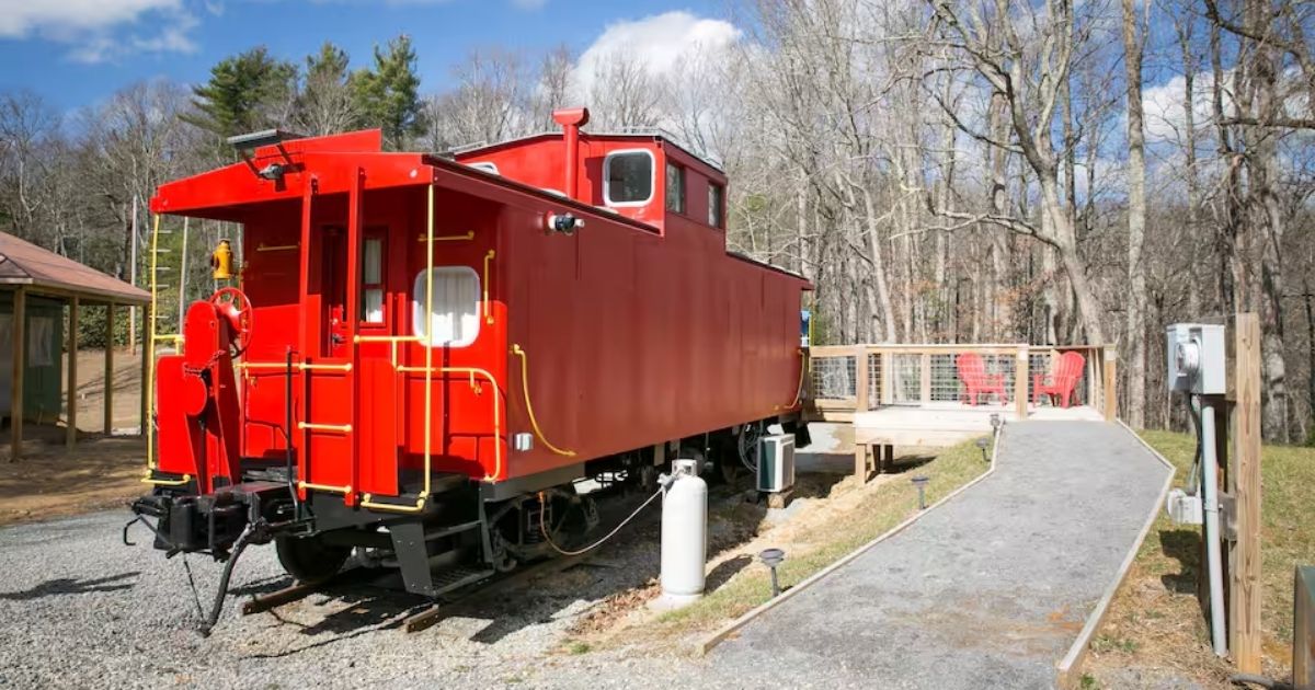 Esta hospedagem dentro do vagão de trem é ótima para um tempo em família - Apple/Airbnb/ND