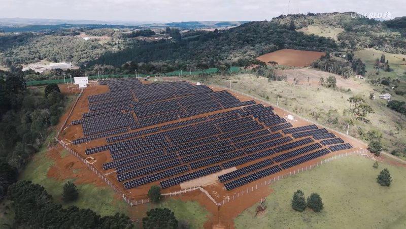 Usina solar  para impulsionar a sustentabilidade em SC