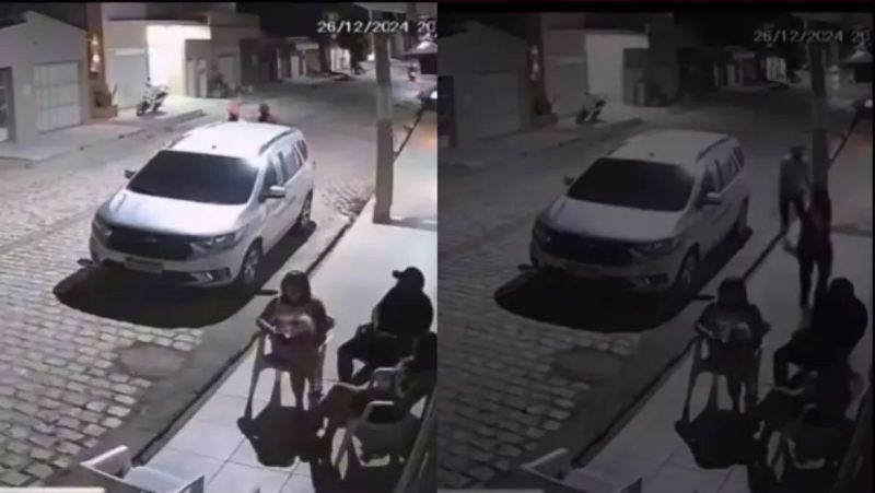 Vídeo mostra momento em que o presidente da Câmara de Vereadores é assassinado no Ceará