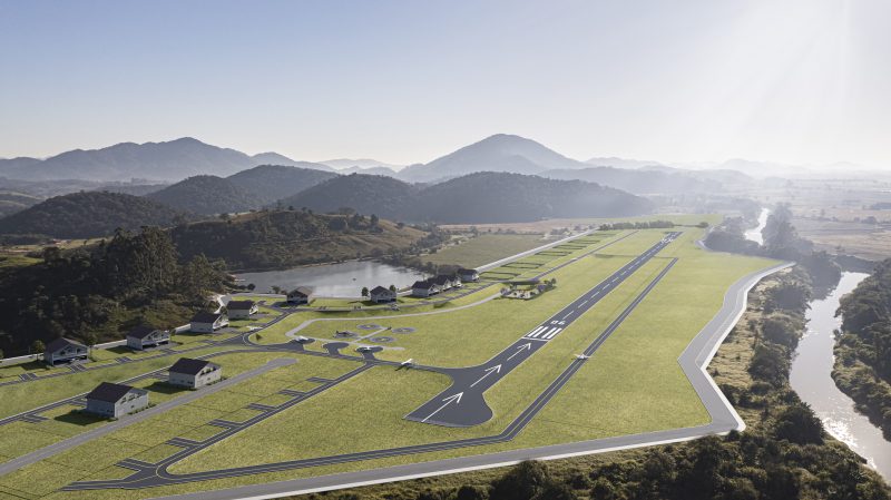 Aviação executiva; Itajaí; economia em SC; Aeródromo Campo Comandantes